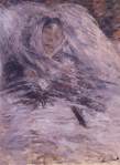 Monet - Camille Monet sur son lit de mort
